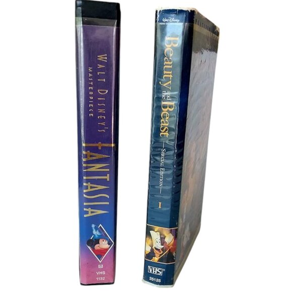 2 Disney Classics/Masterpiece Fantasia 1991 & Beauty & the Beast Special Edition - Picture 2 of 11